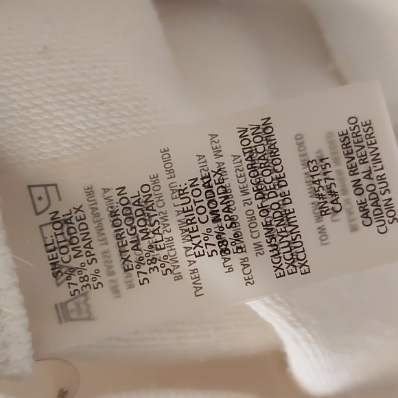 RARE Karl Lagerfeld Paris Floral/Pearl Embellished Sweatshirt - Picture 6 of 7